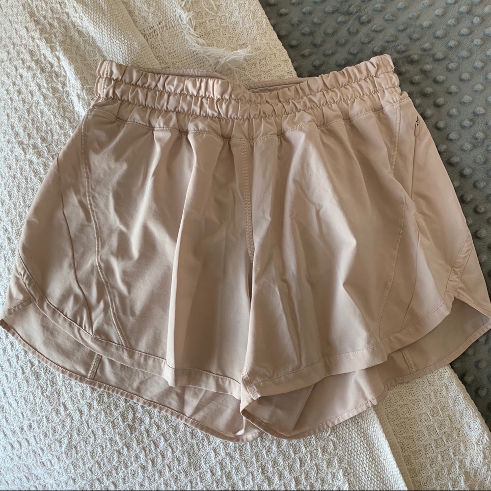 Blush Pink Lululemon Shorts